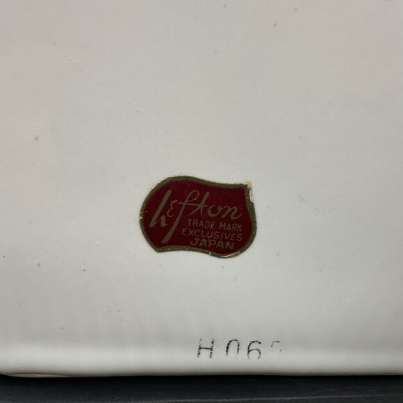 Vintage Bookend Lefton Japan Ceramic Baseball Glove Ball Sports Decor Figurine - Picture 7 of 12